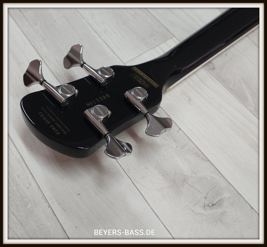 Spector Euro 4 X, Solid Black Gloss, Limited Edition